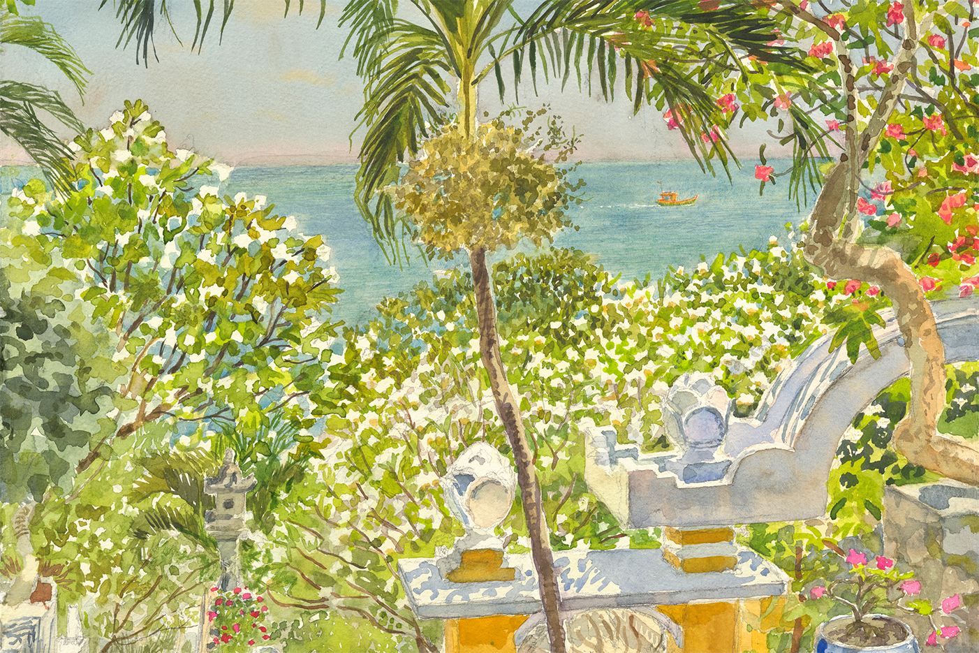 wall-art-print-canvas-poster-framed-BLOSSOM TEMPLE , By David Dallison-1