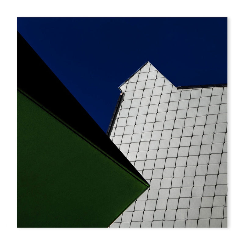 wall-art-print-canvas-poster-framed-Blue And Green Architecture , By Gilbert Claes-GIOIA-WALL-ART