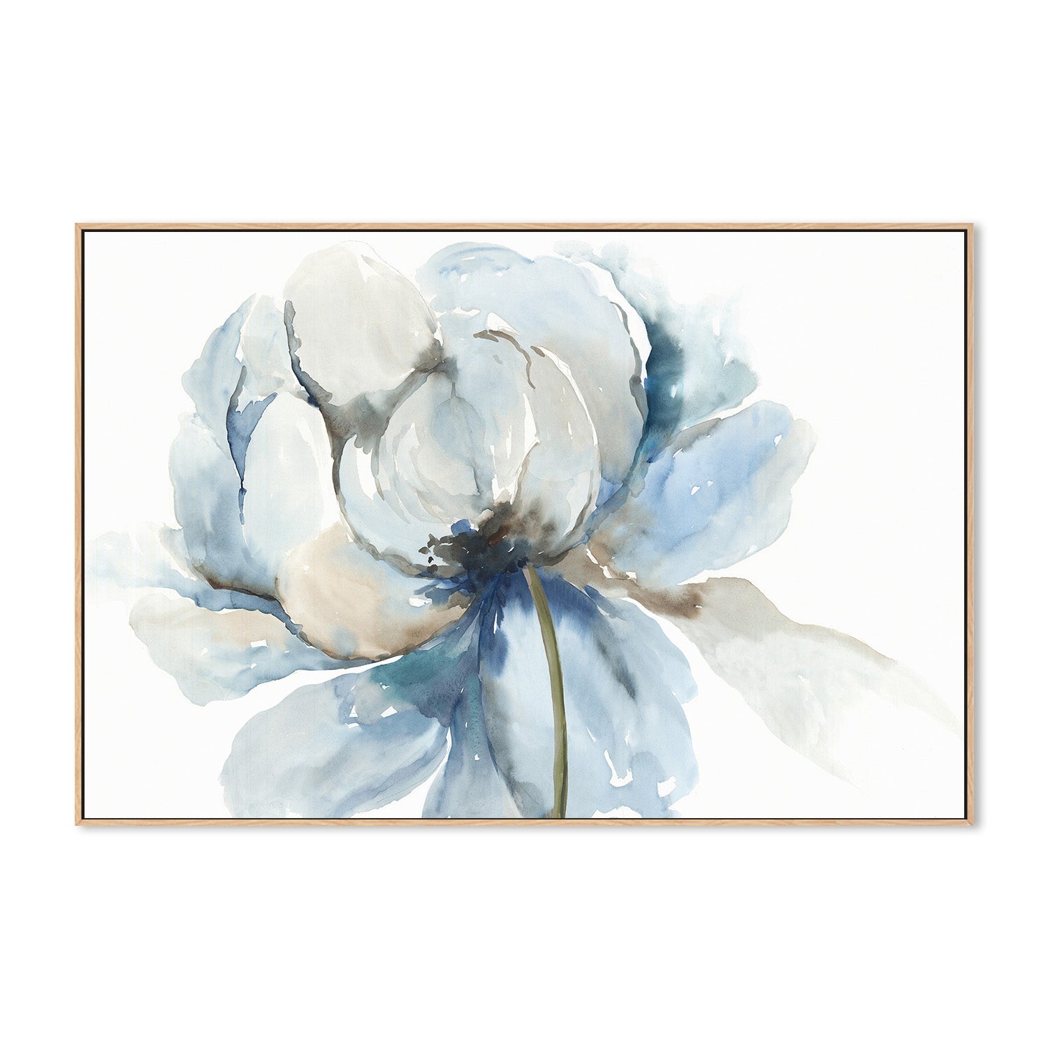 wall-art-print-canvas-poster-framed-Blue Blub Flower , By Asia Jensen-4