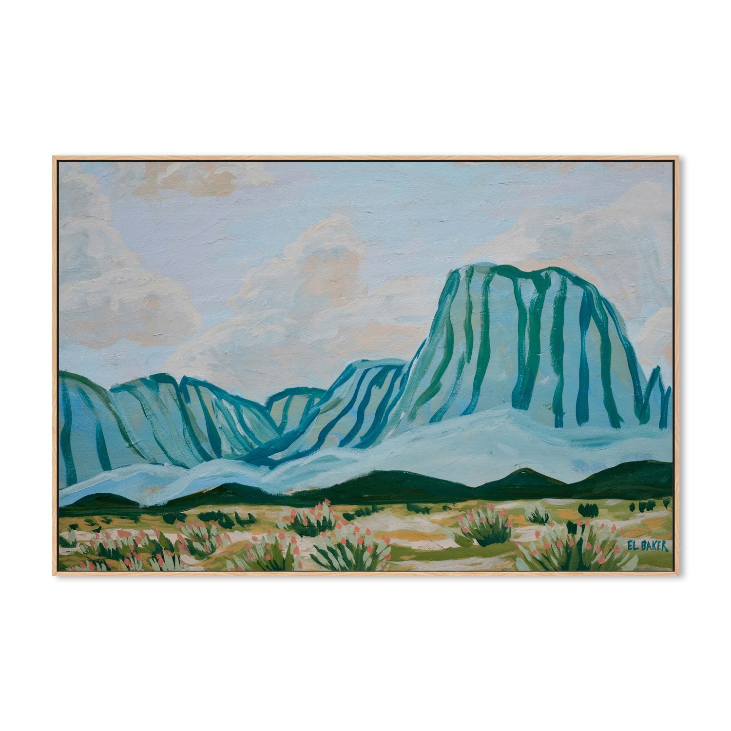 wall-art-print-canvas-poster-framed-Blue Canon , By Eleanor Baker-4