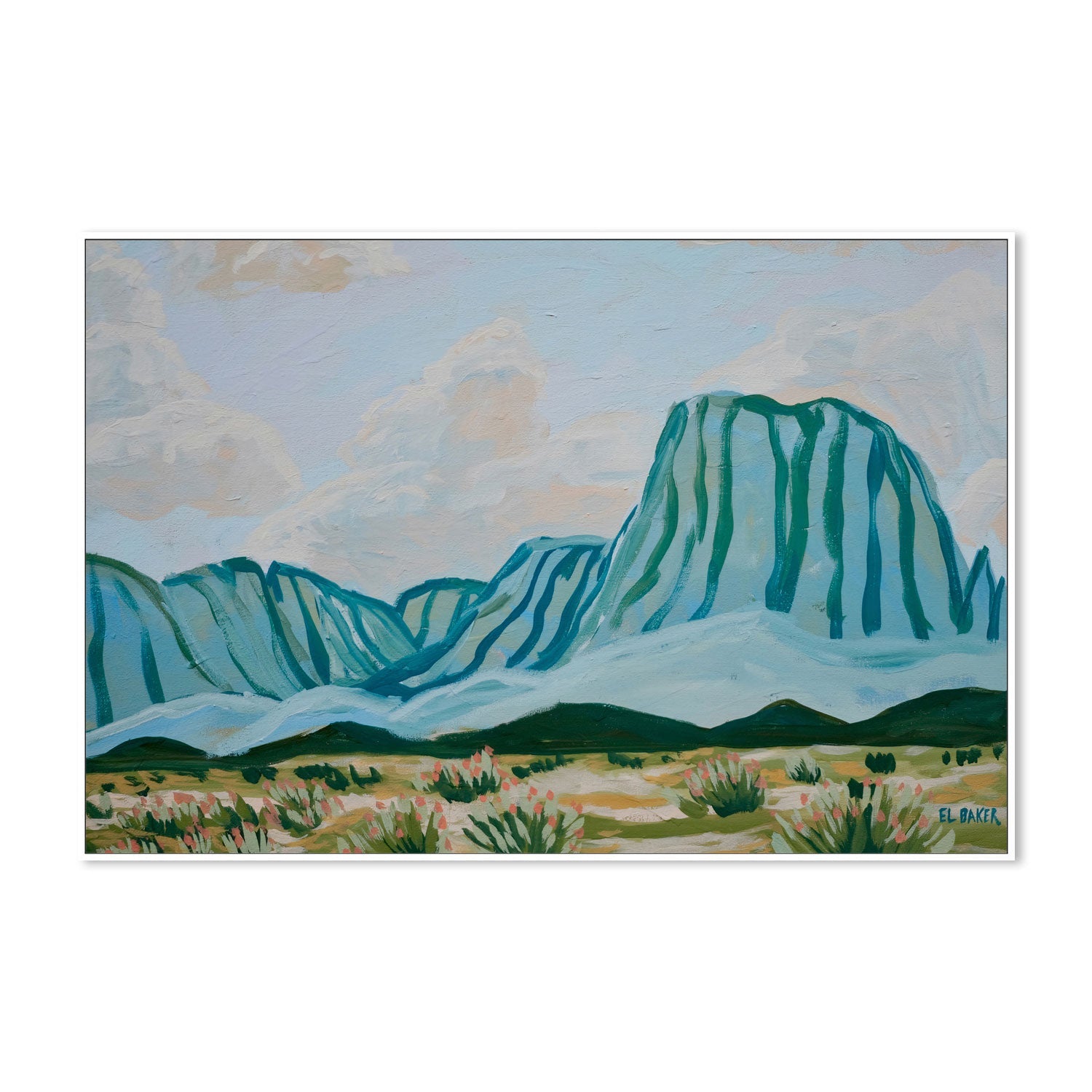 wall-art-print-canvas-poster-framed-Blue Canon , By Eleanor Baker-5