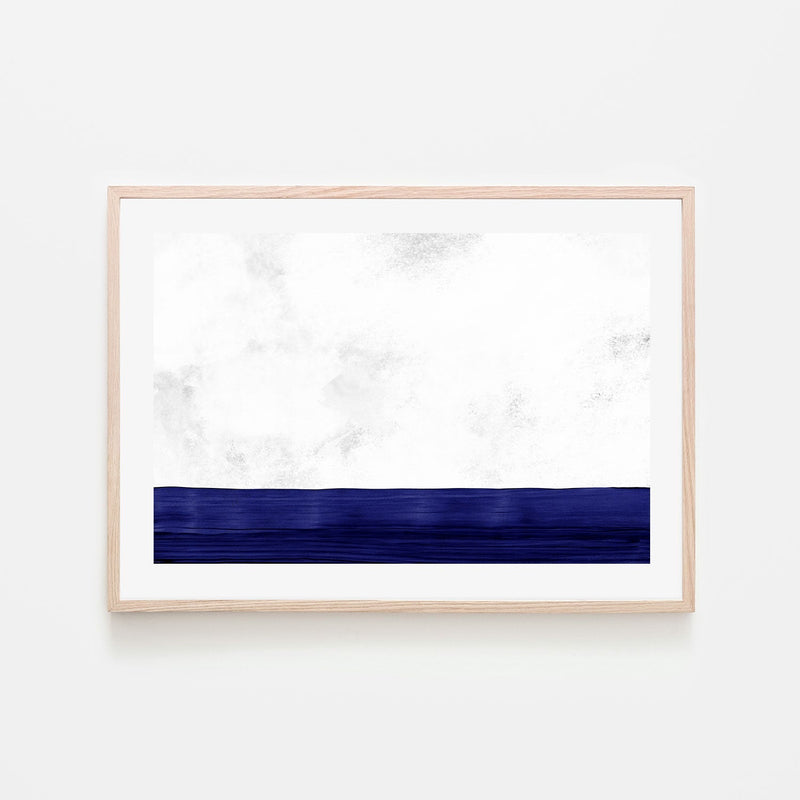 wall-art-print-canvas-poster-framed-Blue Clear Horizon , By Danushka Abeygoda-GIOIA-WALL-ART