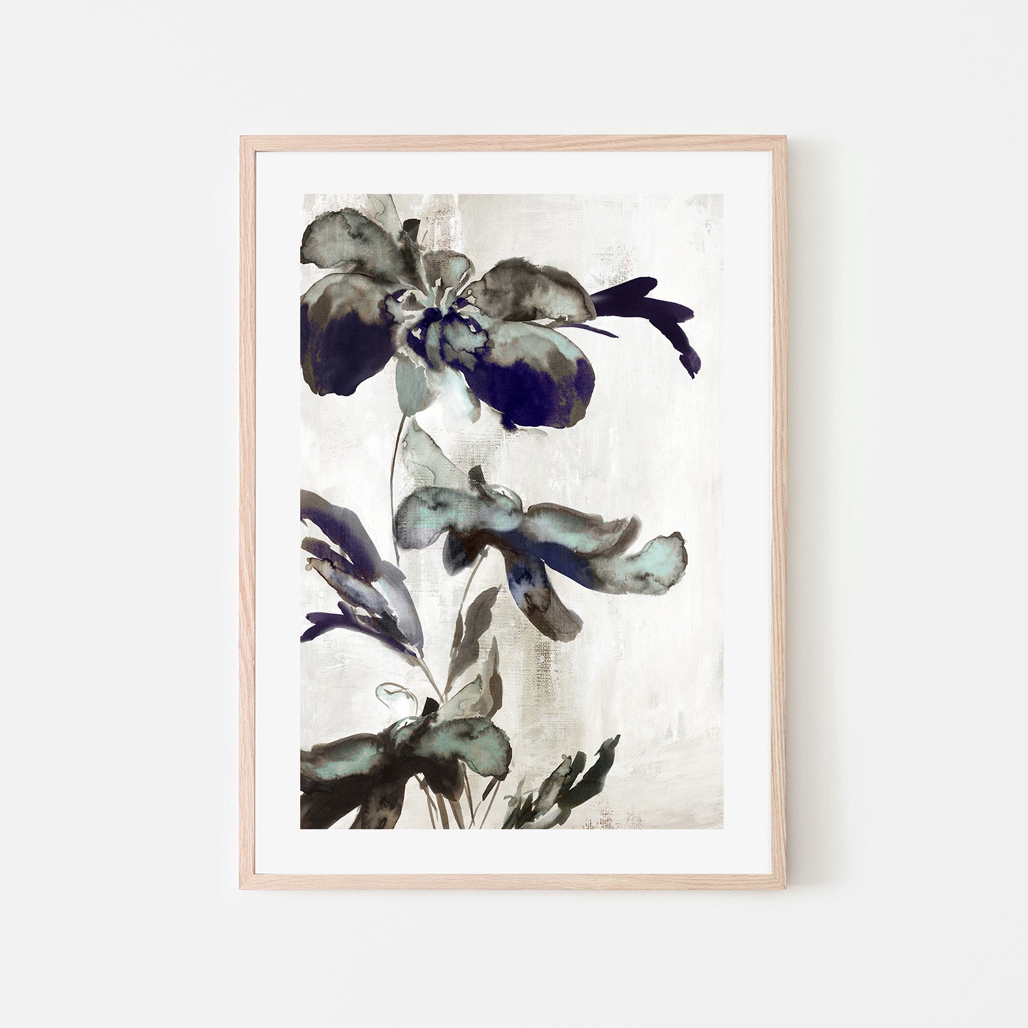 wall-art-print-canvas-poster-framed-Blue Daphne, Style A , By Eva Watts-6