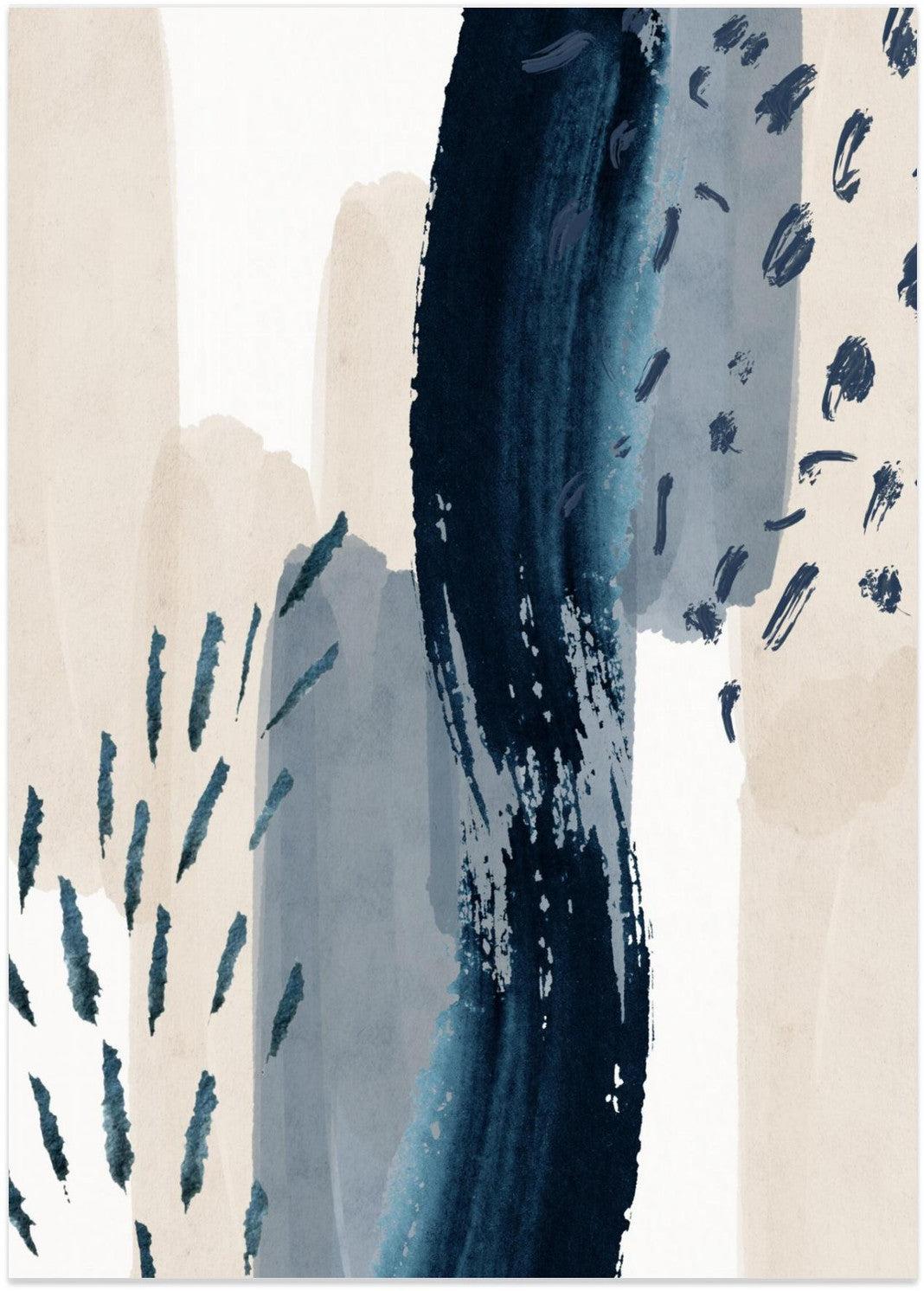 wall-art-print-canvas-poster-framed-Blue dream , By Sally Ann Moss-1