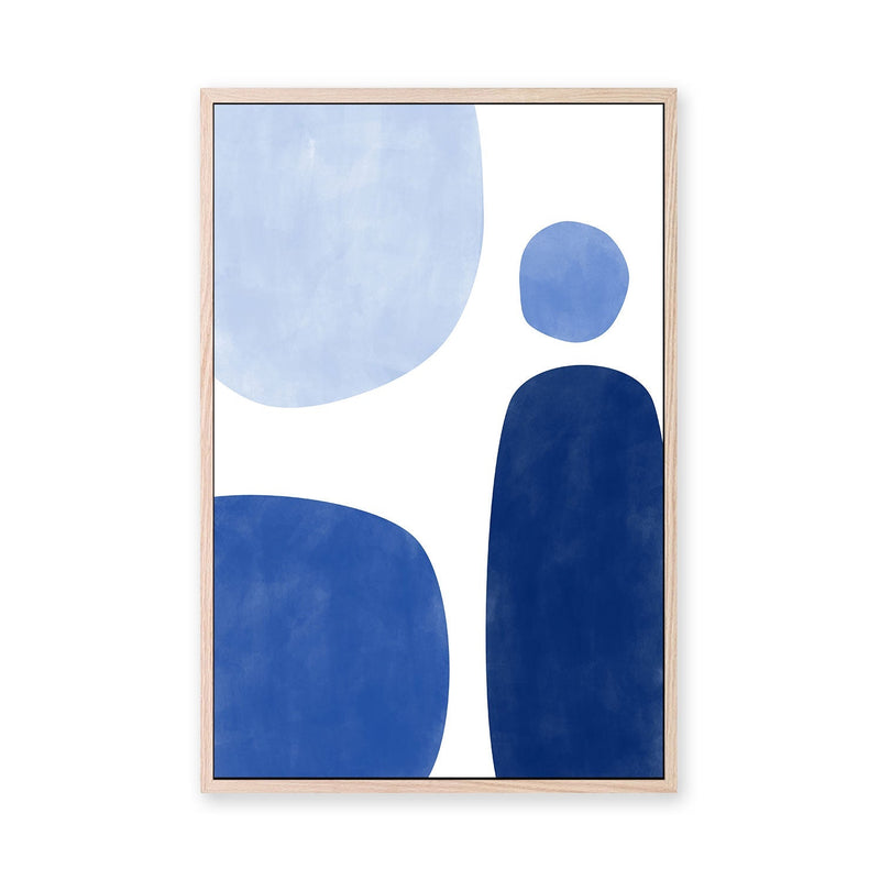 wall-art-print-canvas-poster-framed-Blue Echoes, Style A , By Elena Ristova-GIOIA-WALL-ART