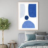wall-art-print-canvas-poster-framed-Blue Echoes, Style B , By Elena Ristova-GIOIA-WALL-ART