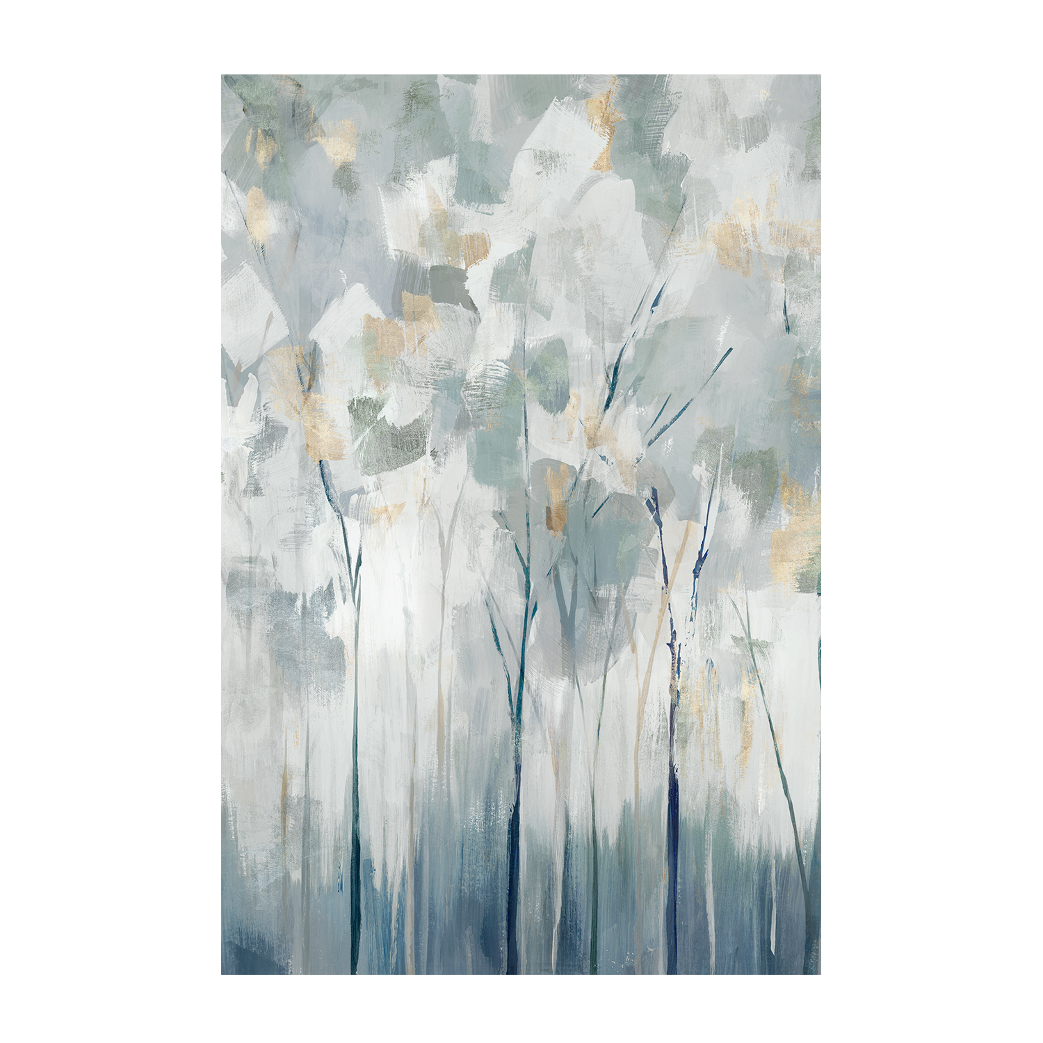 wall-art-print-canvas-poster-framed-Blue Forest Adventure, Style A & B, Set Of 2 , By Ian C-8