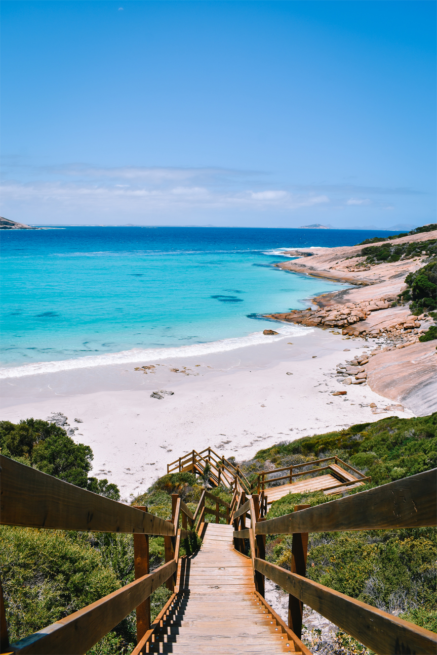 Blue Haven, Esperance , By Maddison Harris Wall Art Print Framed