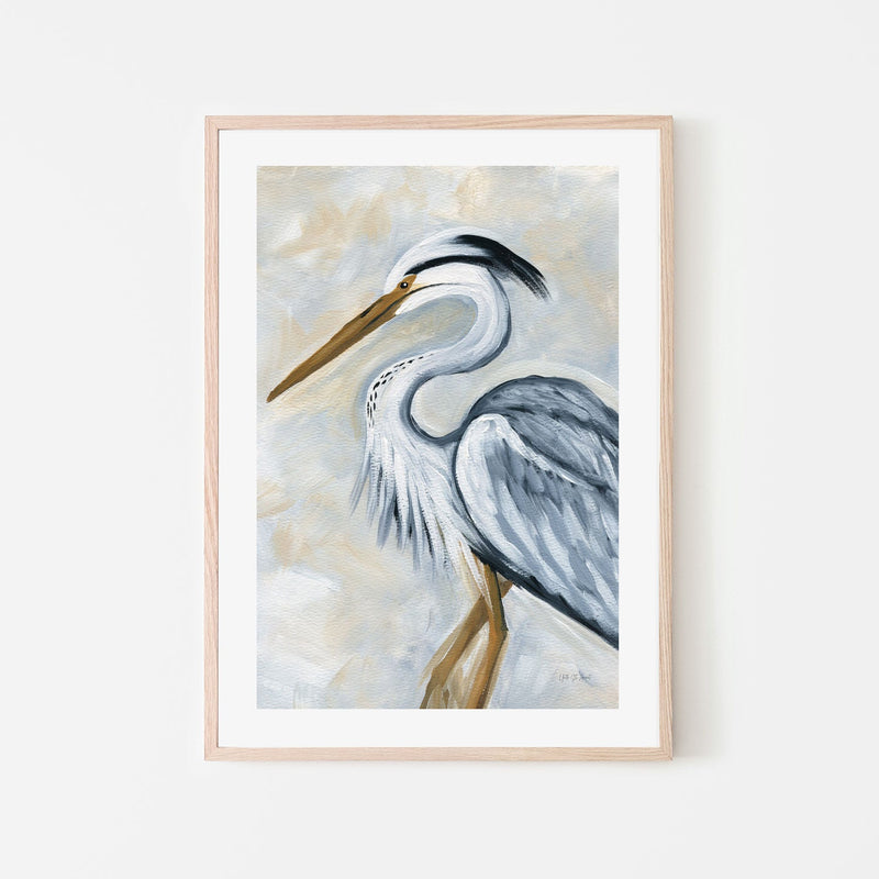 wall-art-print-canvas-poster-framed-Blue Heron , By Wild Apple-6