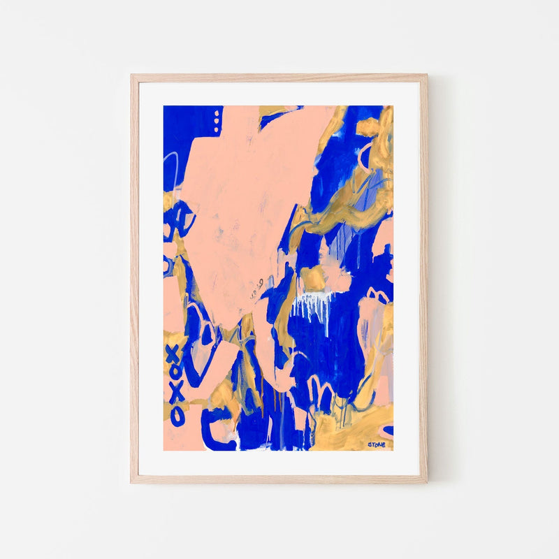 wall-art-print-canvas-poster-framed-Blue Horizons , By Belinda Stone-GIOIA-WALL-ART