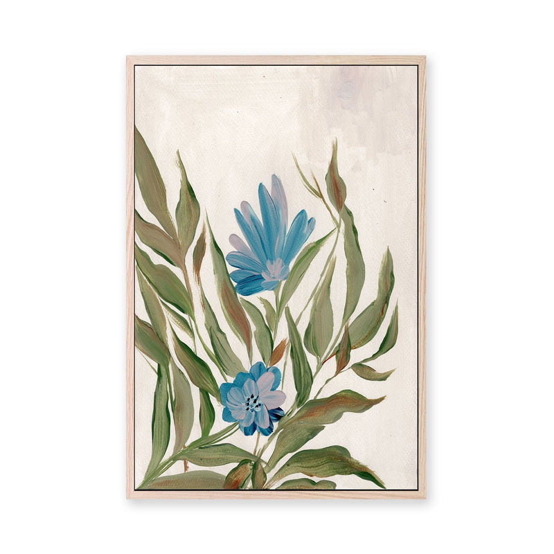 wall-art-print-canvas-poster-framed-Blue Hues Of Spring , By Nikita Jariwala-GIOIA-WALL-ART