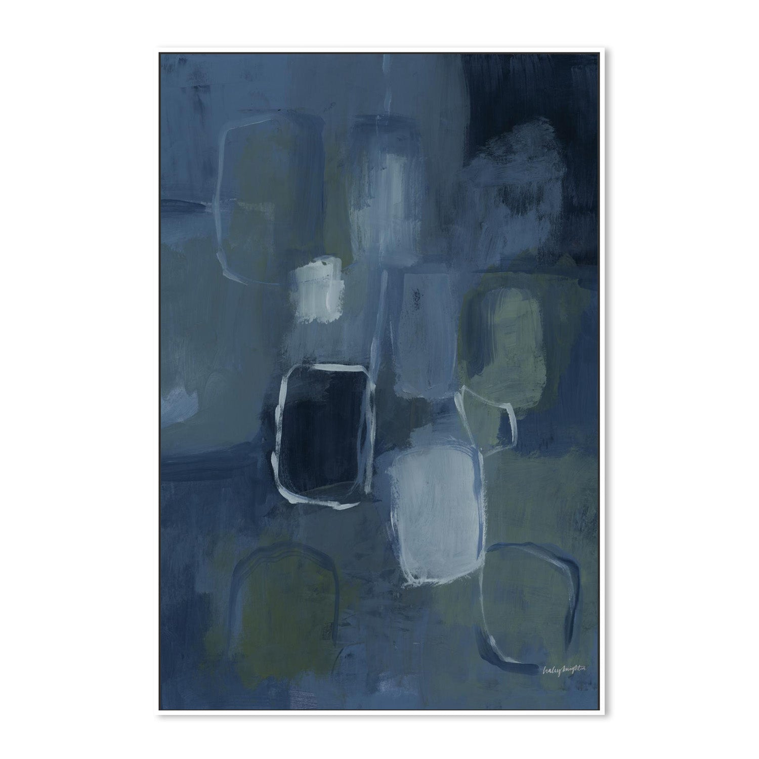 wall-art-print-canvas-poster-framed-Blue Jean Baby, Style B-5