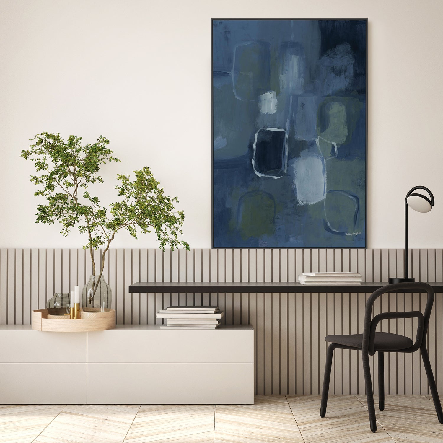 wall-art-print-canvas-poster-framed-Blue Jean Baby, Style B-9