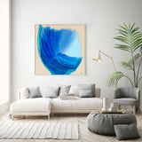 wall-art-print-canvas-poster-framed-Blue Luxe, Style A , By Belinda Stone-GIOIA-WALL-ART