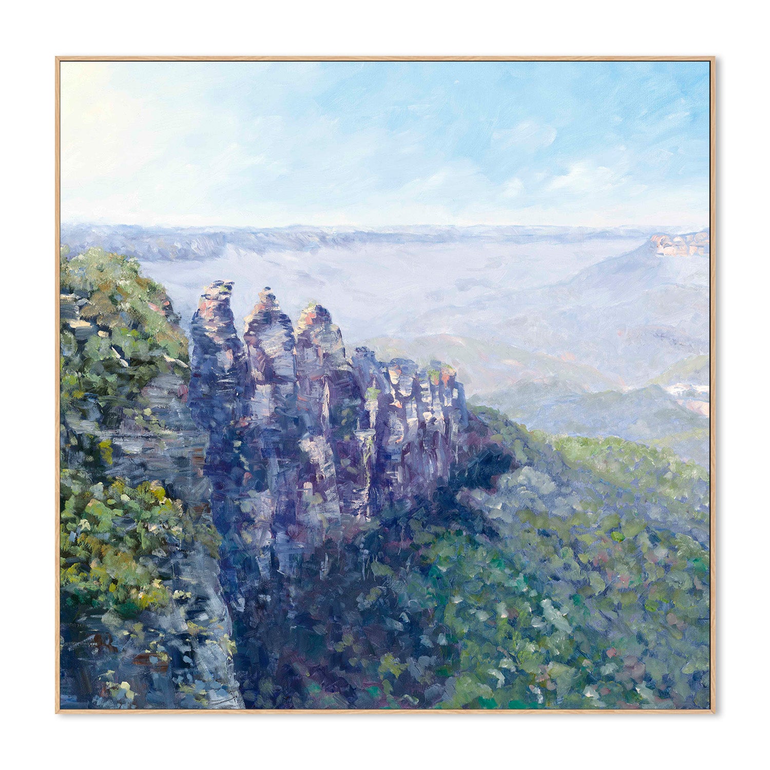 wall-art-print-canvas-poster-framed-Blue Mountains Three Sisters-4