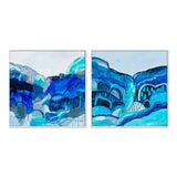 wall-art-print-canvas-poster-framed-Blue Lagoon, Style A & B, Set Of 2 , By Belinda Stone-GIOIA-WALL-ART