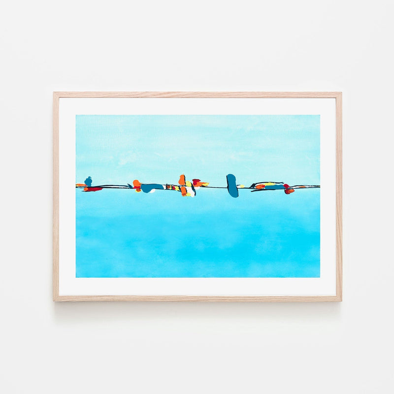 wall-art-print-canvas-poster-framed-Blue Skies , By Belinda Stone-GIOIA-WALL-ART
