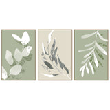 wall-art-print-canvas-poster-framed-Blurred Branch, Style A, B & C, Set Of 3-GIOIA-WALL-ART