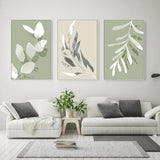 wall-art-print-canvas-poster-framed-Blurred Branch, Style A, B & C, Set Of 3-GIOIA-WALL-ART