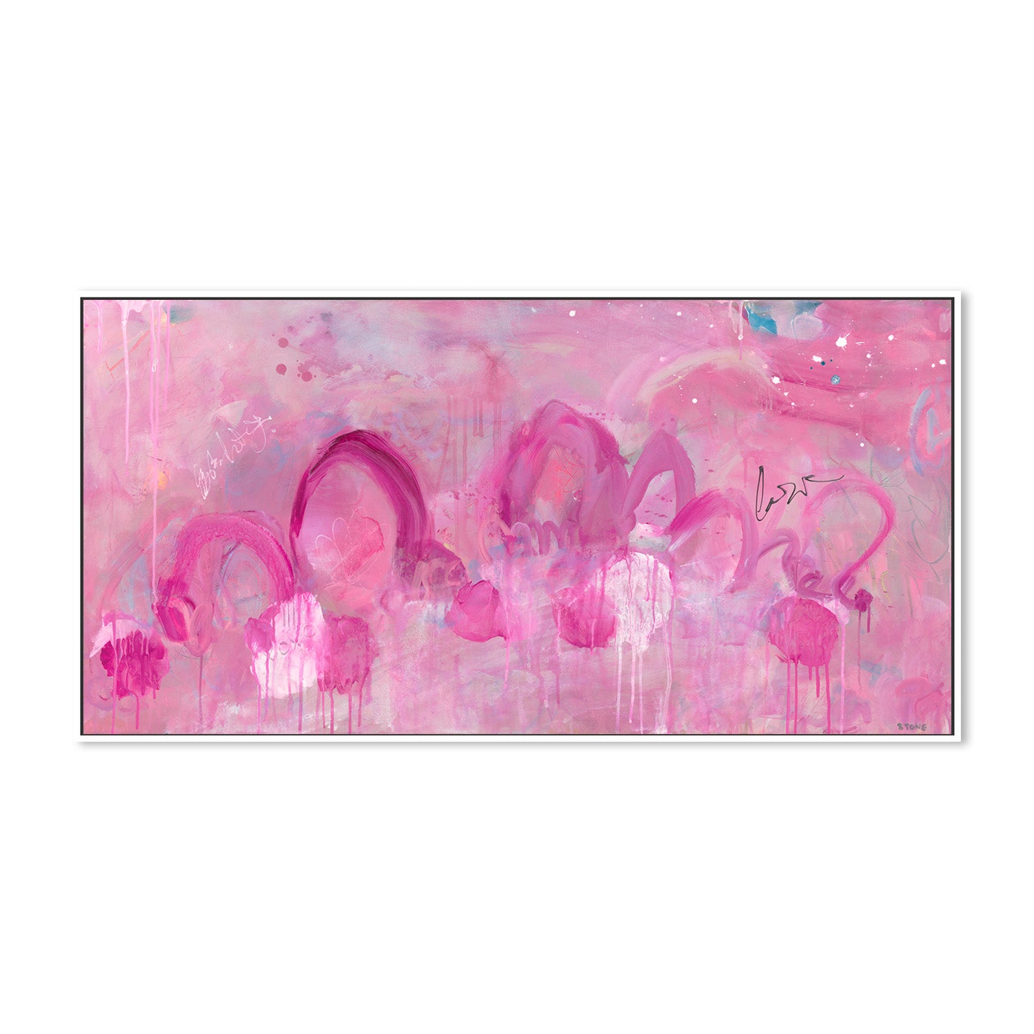 wall-art-print-canvas-poster-framed-Blush Garden-5