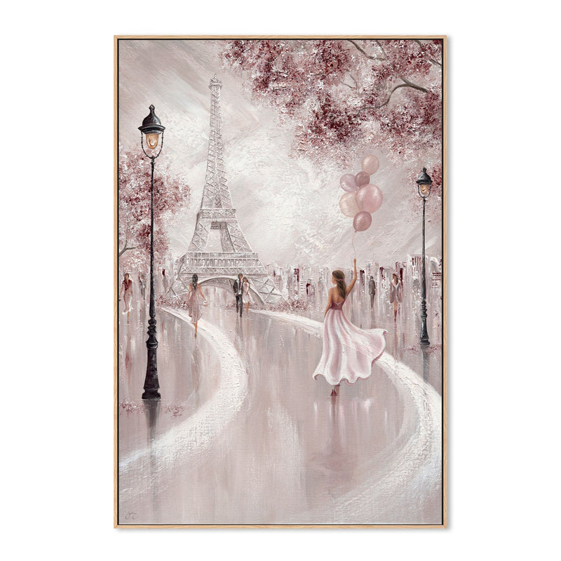 wall-art-print-canvas-poster-framed-Blushed Parisian Dreams , By Isabella Karolewicz-4