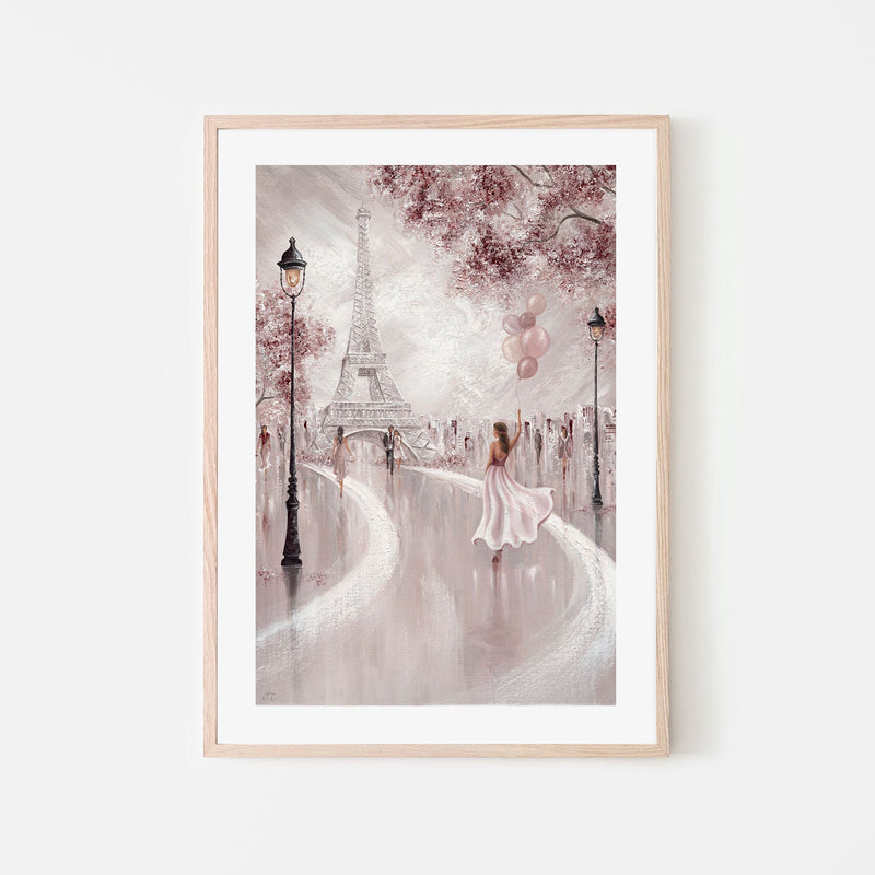wall-art-print-canvas-poster-framed-Blushed Parisian Dreams , By Isabella Karolewicz-6