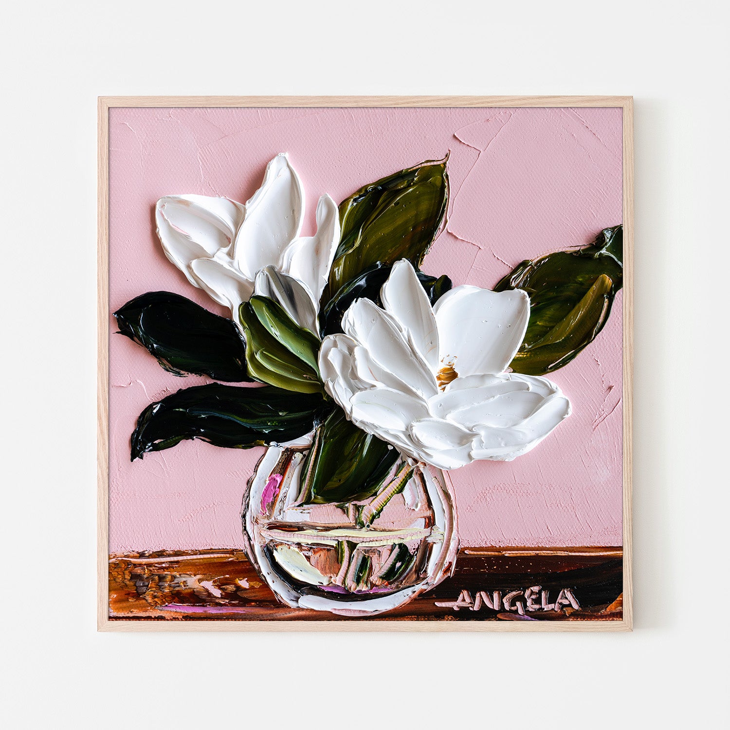 wall-art-print-canvas-poster-framed-Blushing Magnolia-6