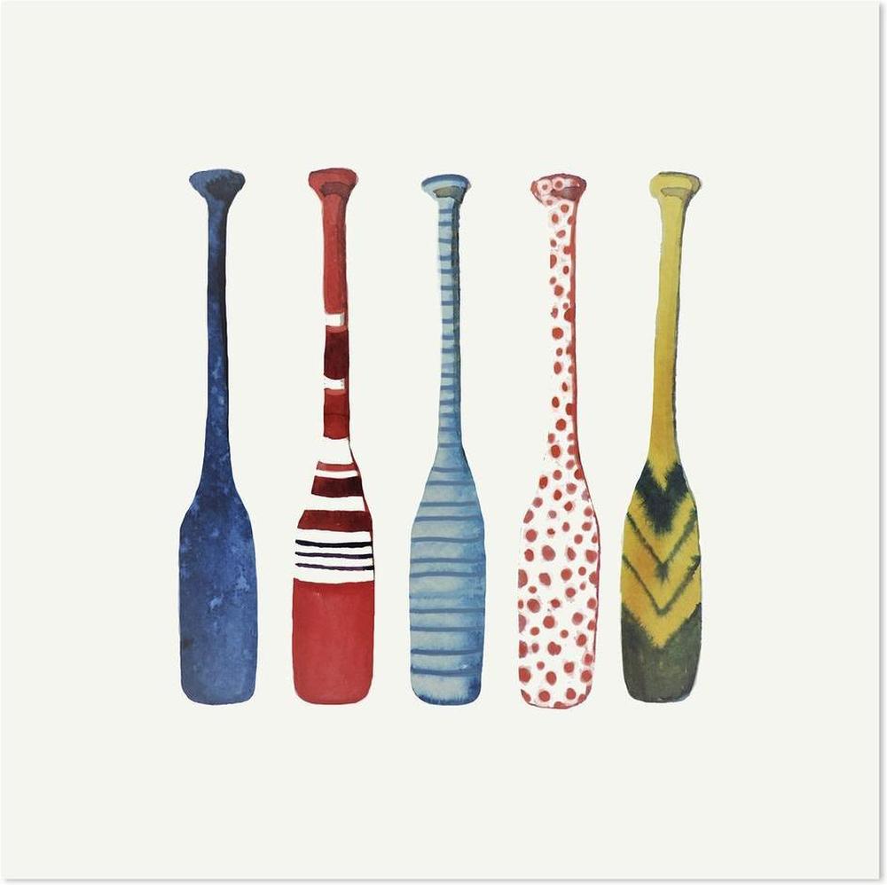 wall-art-print-canvas-poster-framed-Boat Oars-by-Sylvie Demers-Gioia Wall Art