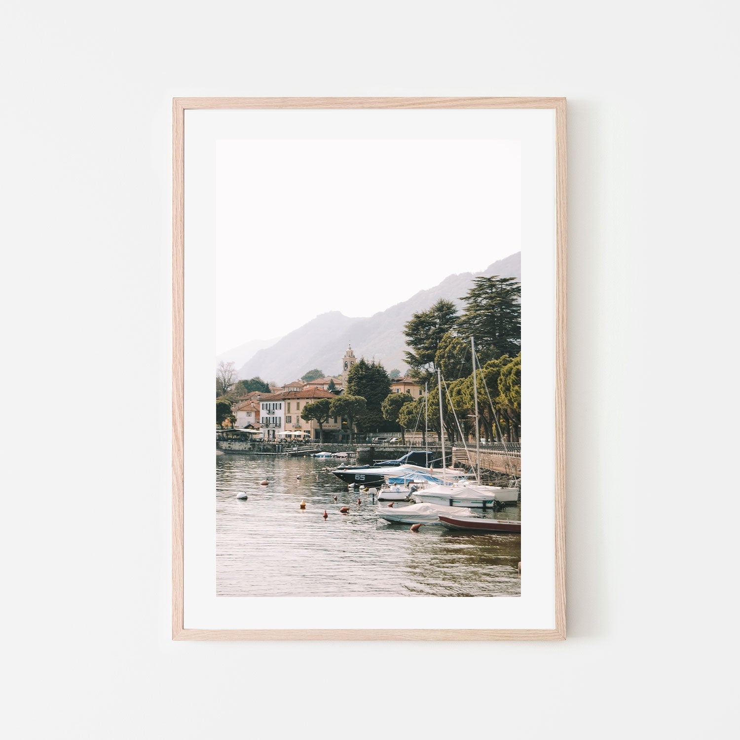 wall-art-print-canvas-poster-framed-Boats of Como, Lake Como, Italy-by-Carla & Joel Photography-Gioia Wall Art