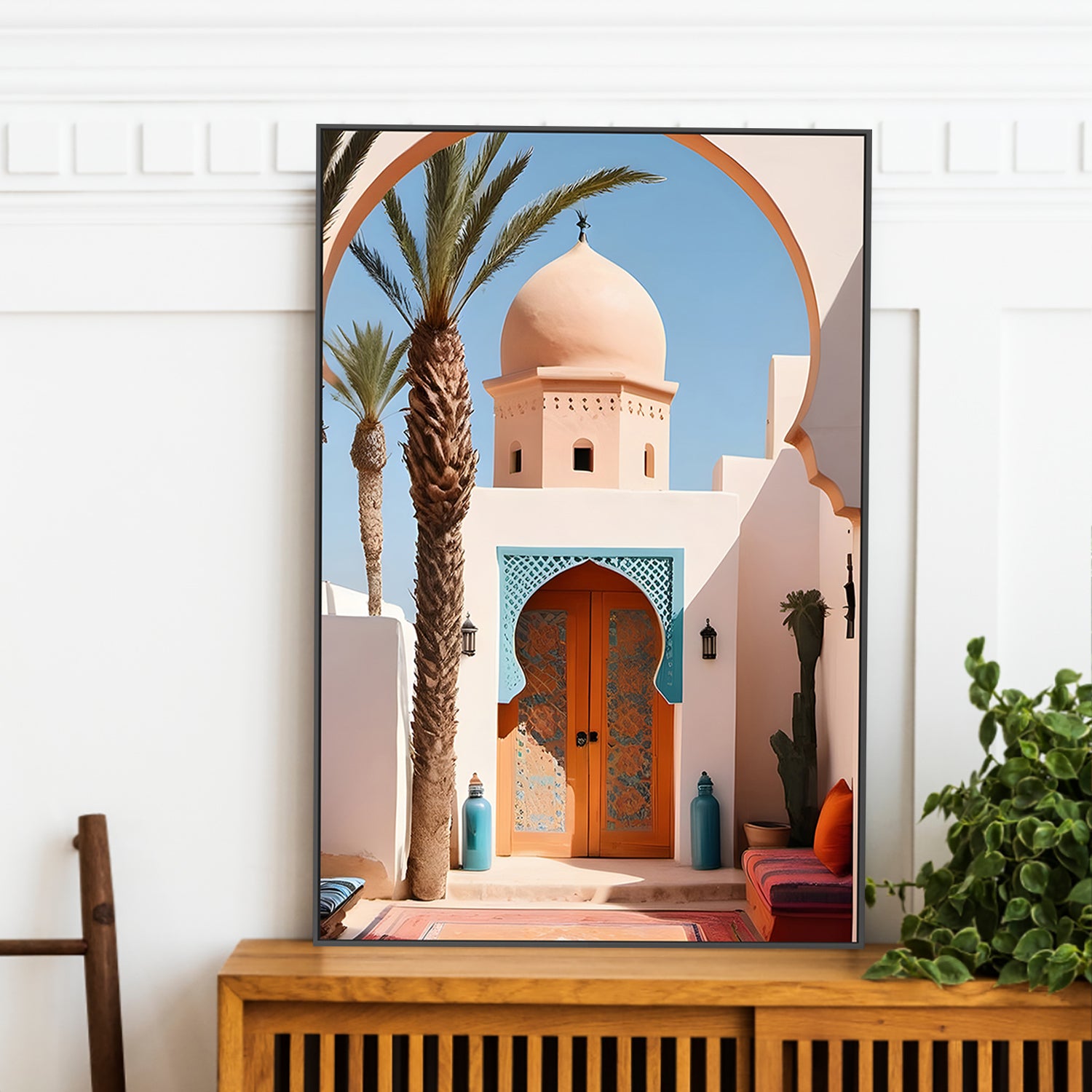 wall-art-print-canvas-poster-framed-Bohemian Arches-2