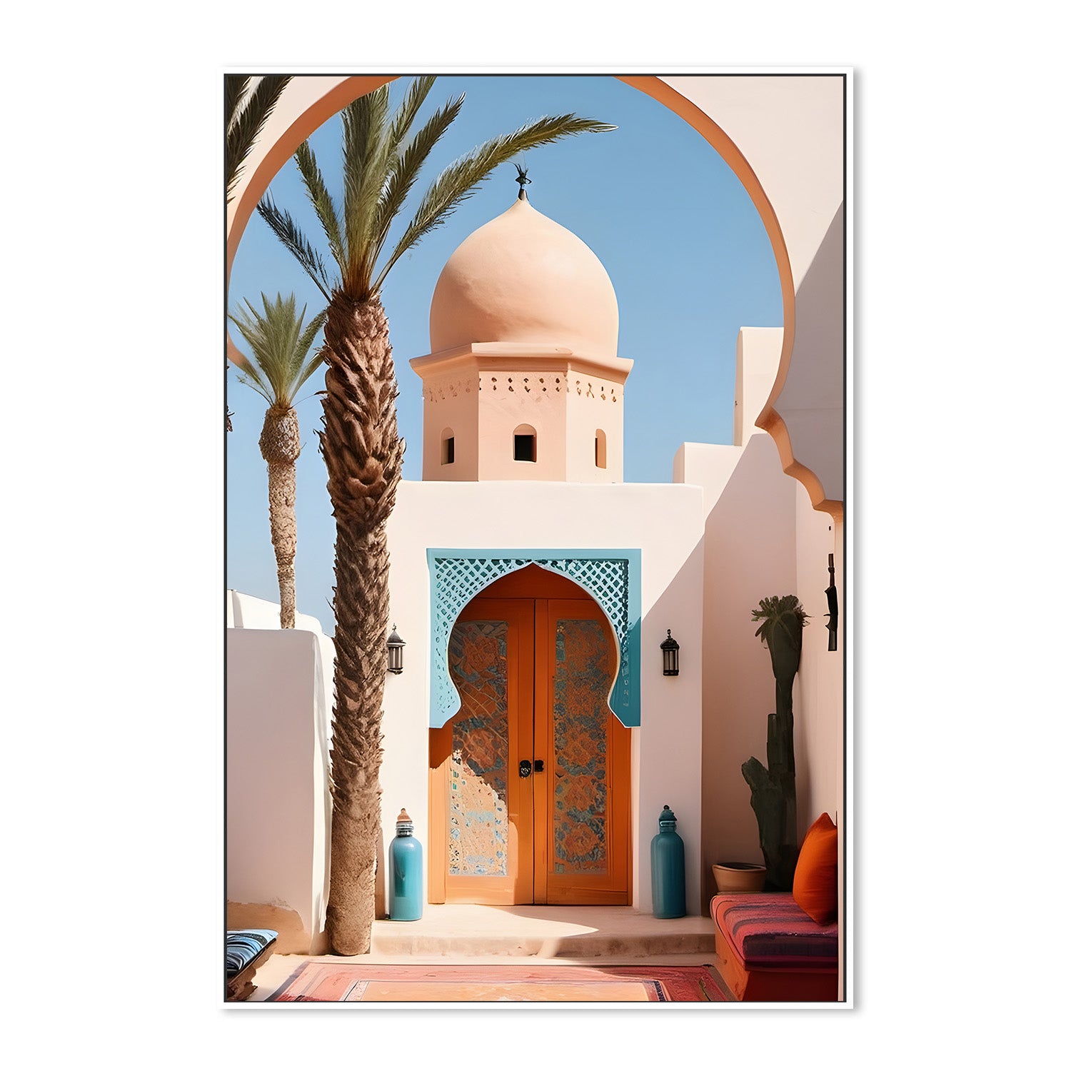 wall-art-print-canvas-poster-framed-Bohemian Arches-5