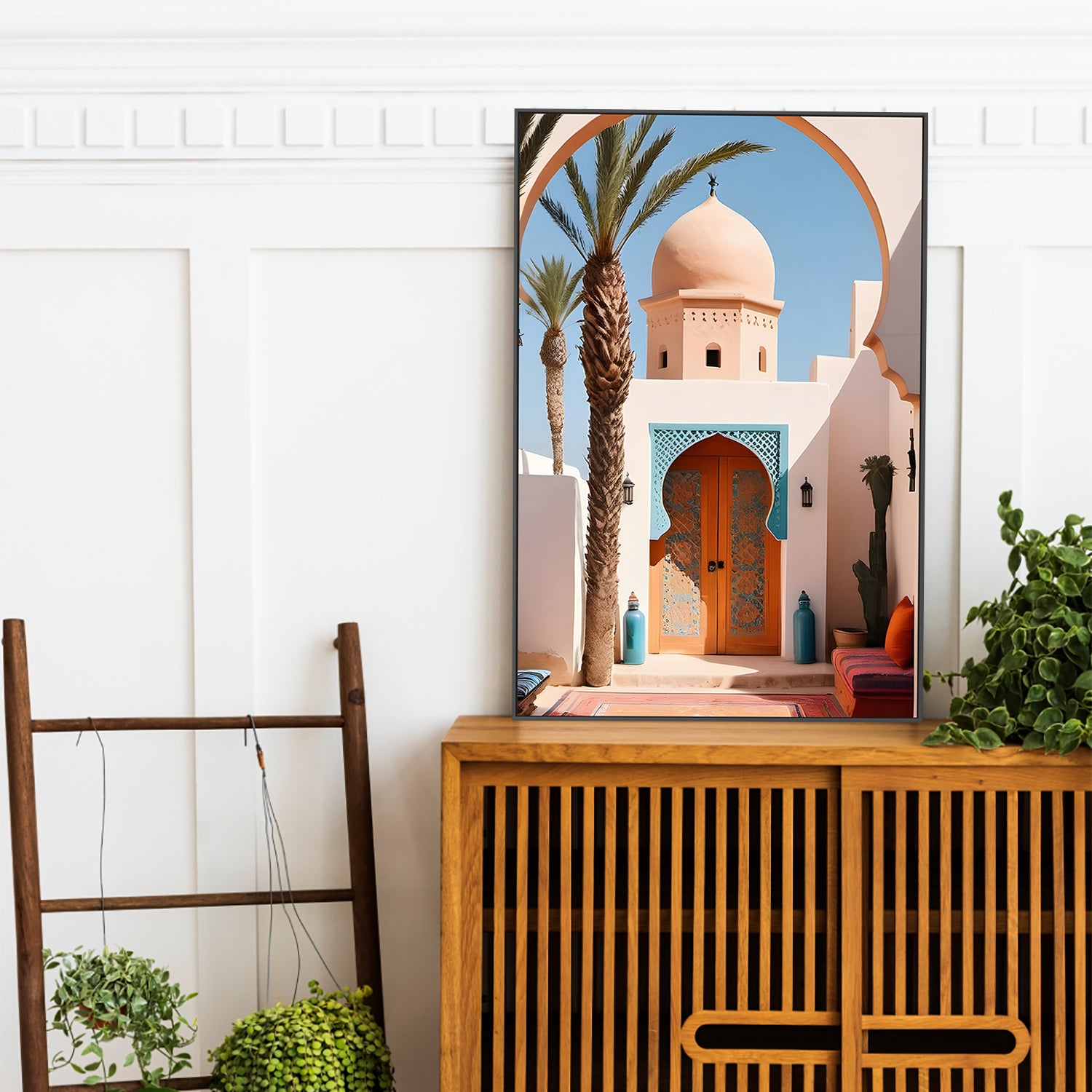 wall-art-print-canvas-poster-framed-Bohemian Arches-7