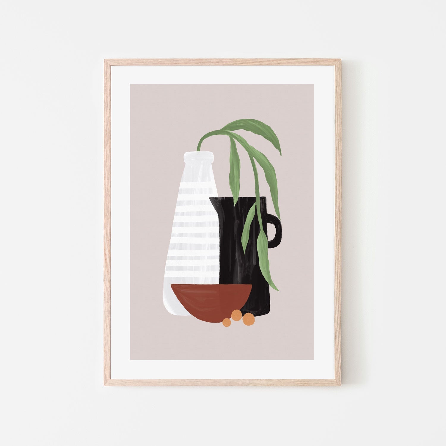 wall-art-print-canvas-poster-framed-Boho Objects, Style A , By Pictufy-6