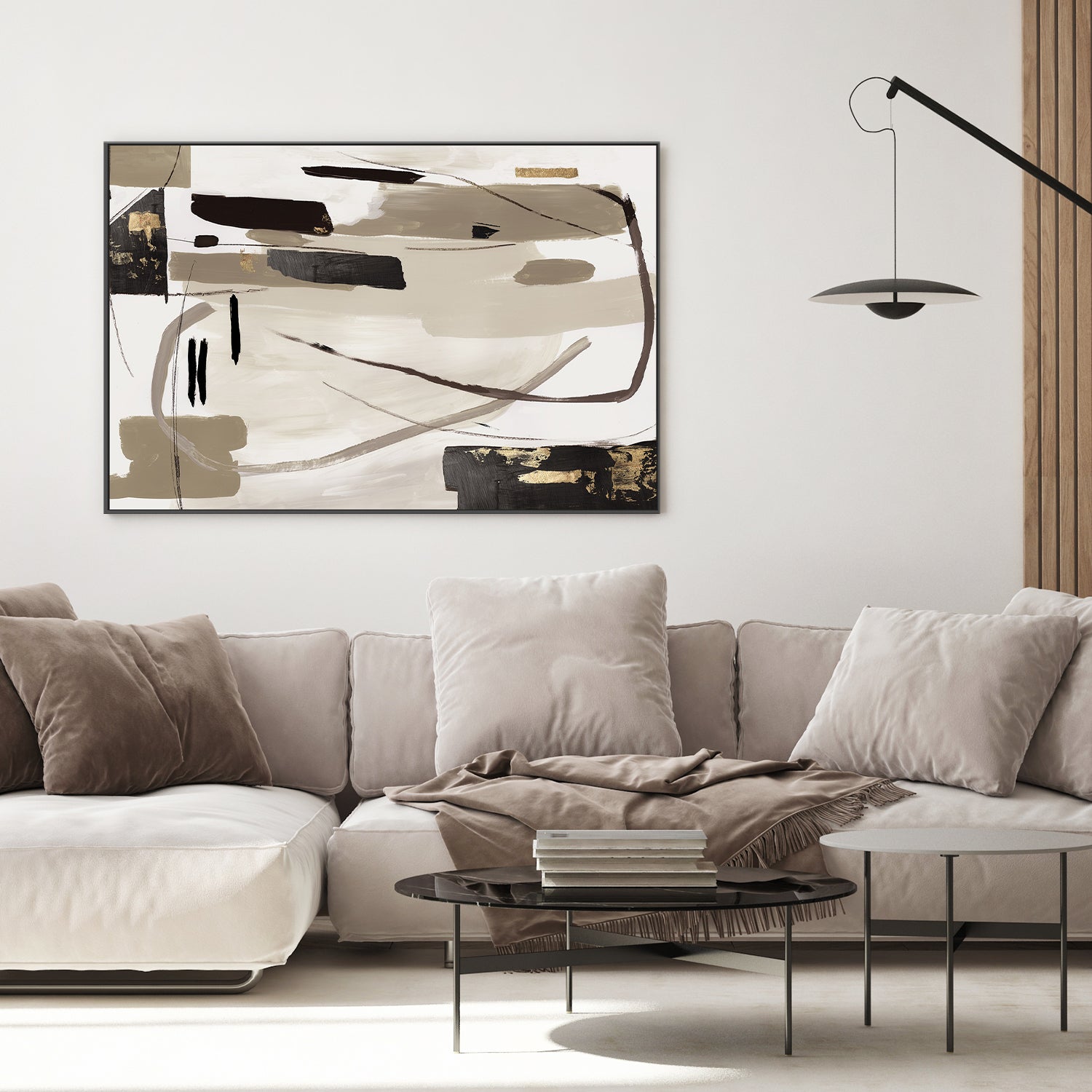 wall-art-print-canvas-poster-framed-Bold Brushstrokes, Style B-2