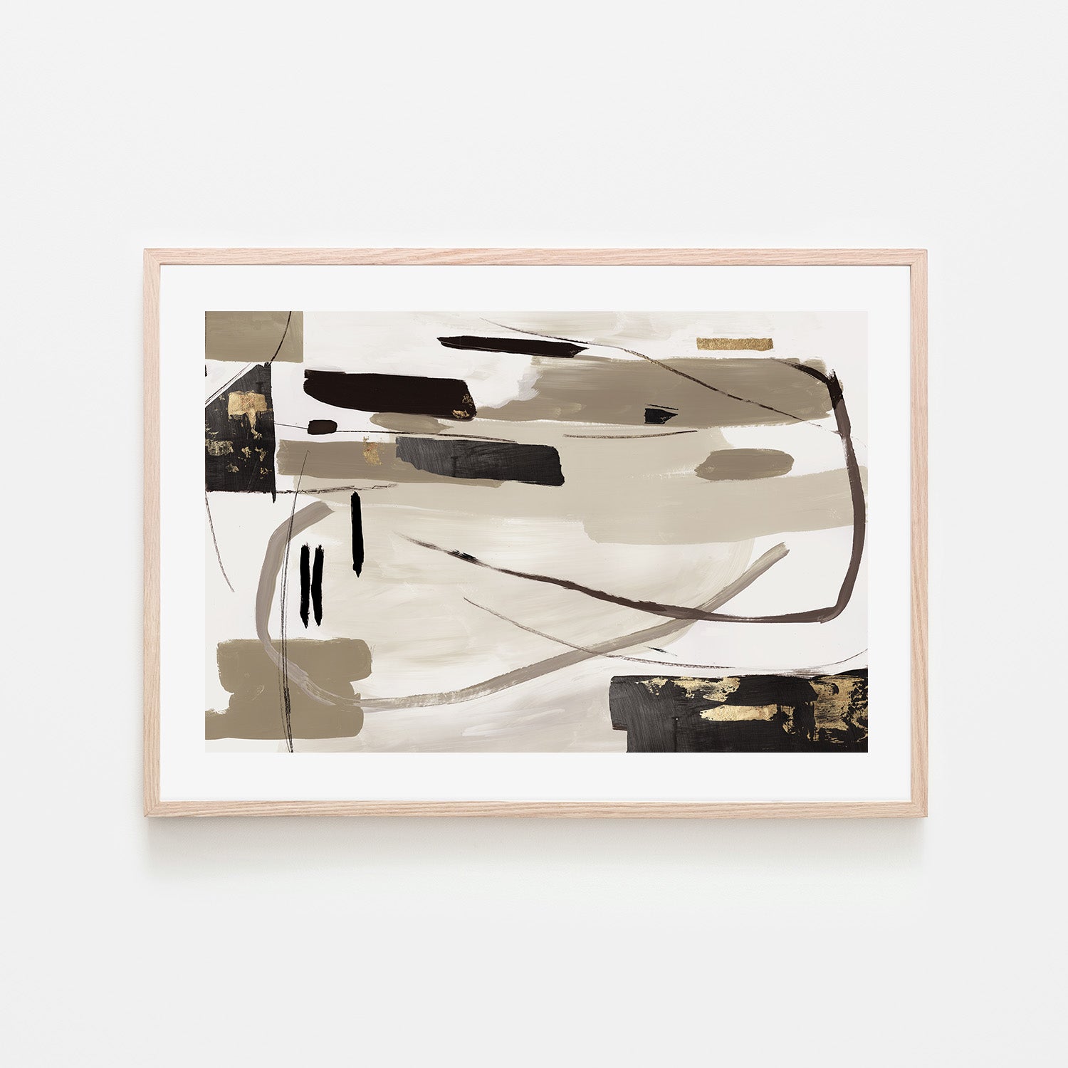 wall-art-print-canvas-poster-framed-Bold Brushstrokes, Style B-6