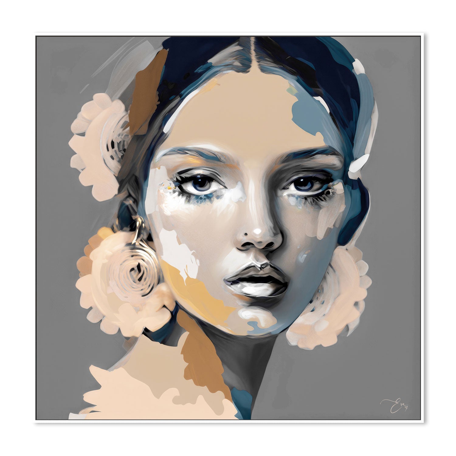 wall-art-print-canvas-poster-framed-Bonnie , By Bella Eve-5