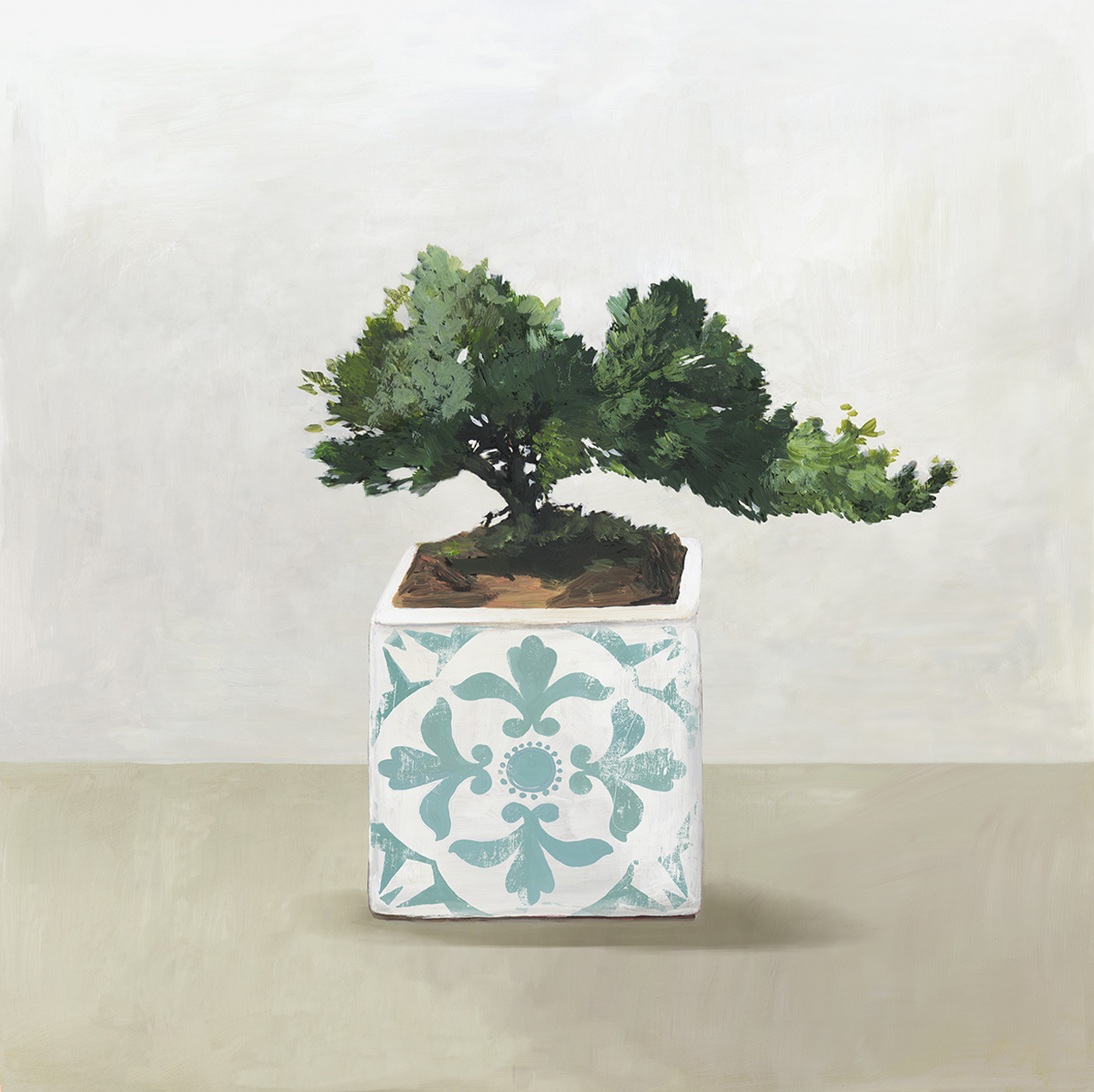 wall-art-print-canvas-poster-framed-Bonsai Tree, Style A , By Asia Jensen-1
