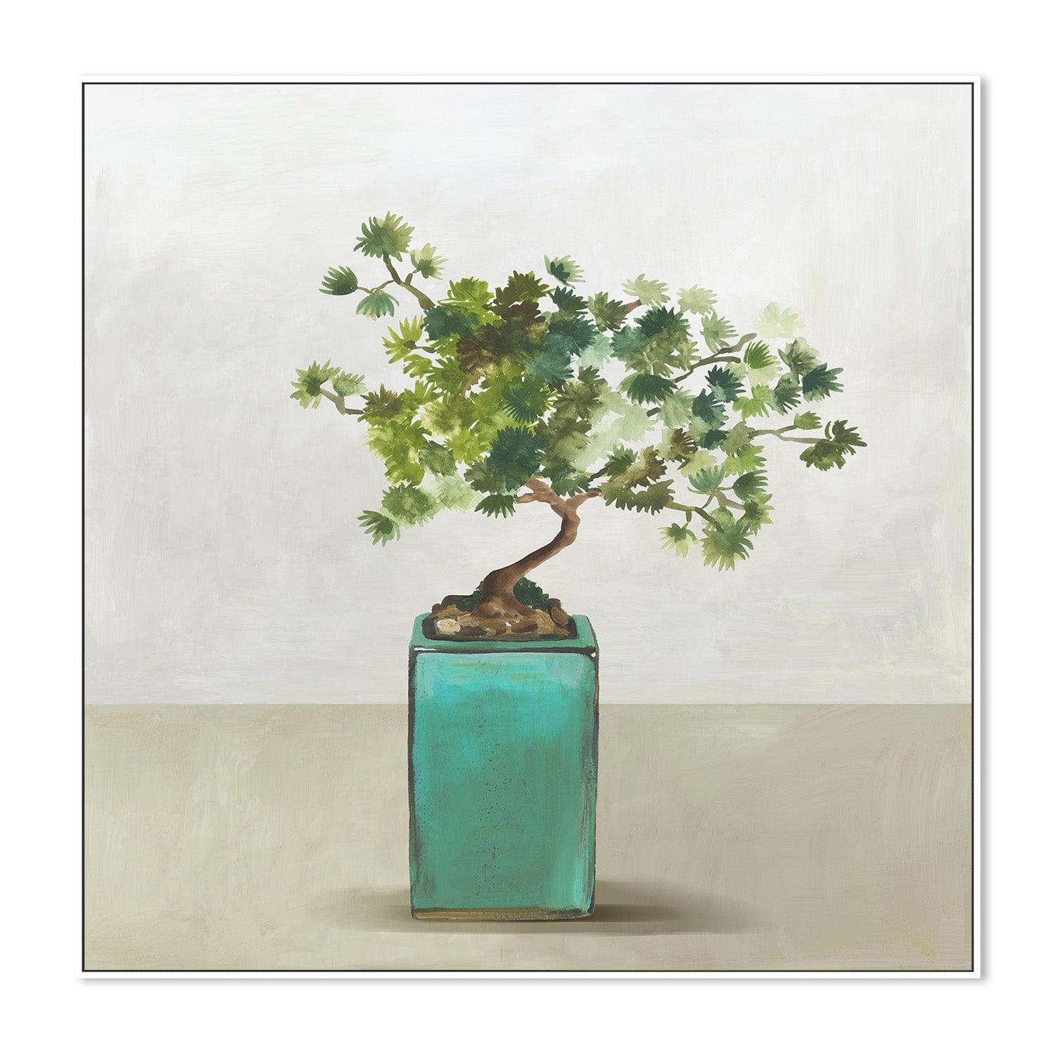 wall-art-print-canvas-poster-framed-Bonsai Tree, Style B , By Asia Jensen-5
