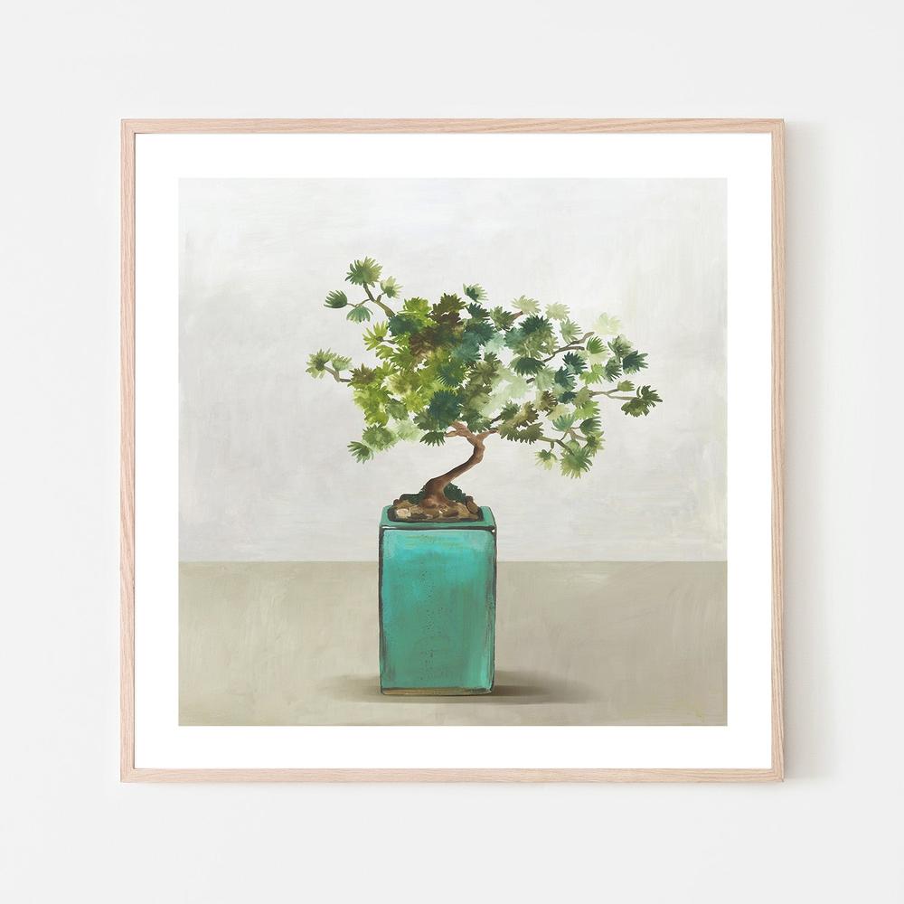 wall-art-print-canvas-poster-framed-Bonsai Tree, Style B , By Asia Jensen-6