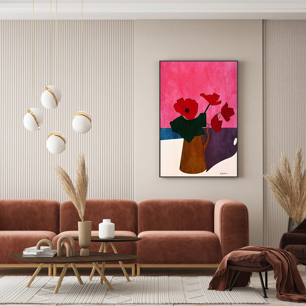 wall-art-print-canvas-poster-framed-Bonsoir, Cherie , By Bo Anderson-7