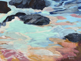 wall-art-print-canvas-poster-framed-Boomarang Beach, Original Hand-Painted Canvas By Meredith Howse , By Meredith Howse , By Meredith Howse-5