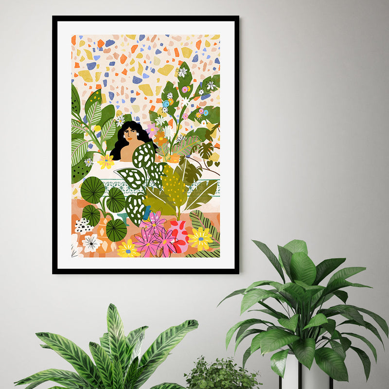 wall-art-print-canvas-poster-framed-Botanical Bathing , By Alja Horvat-GIOIA-WALL-ART