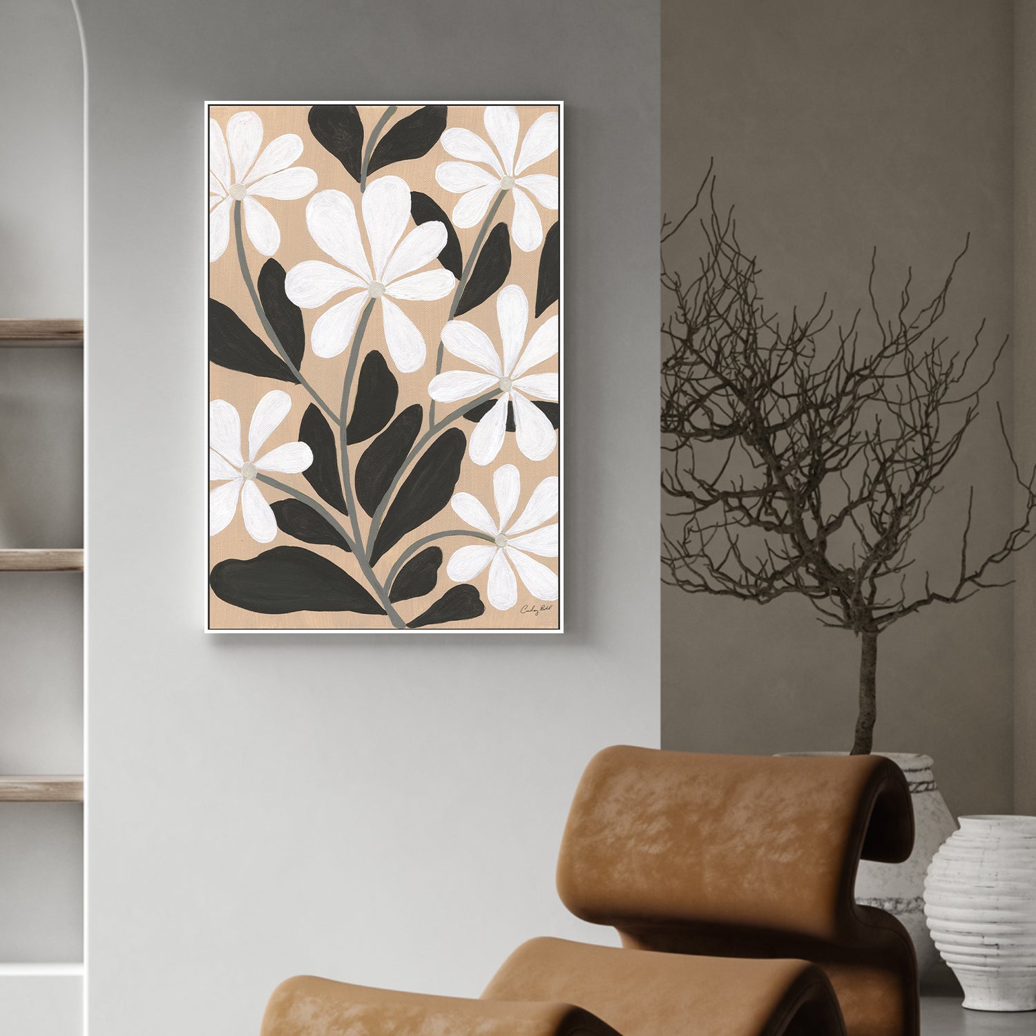 wall-art-print-canvas-poster-framed-Botanical Bliss IV-2