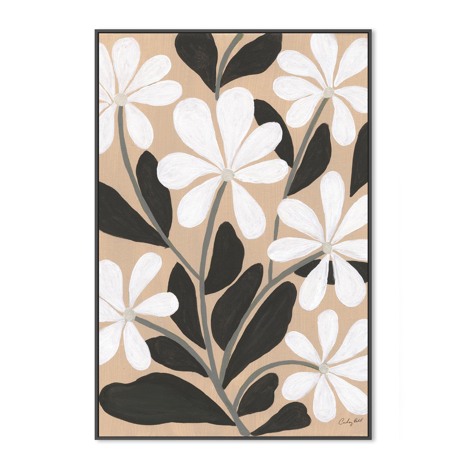 wall-art-print-canvas-poster-framed-Botanical Bliss IV-3