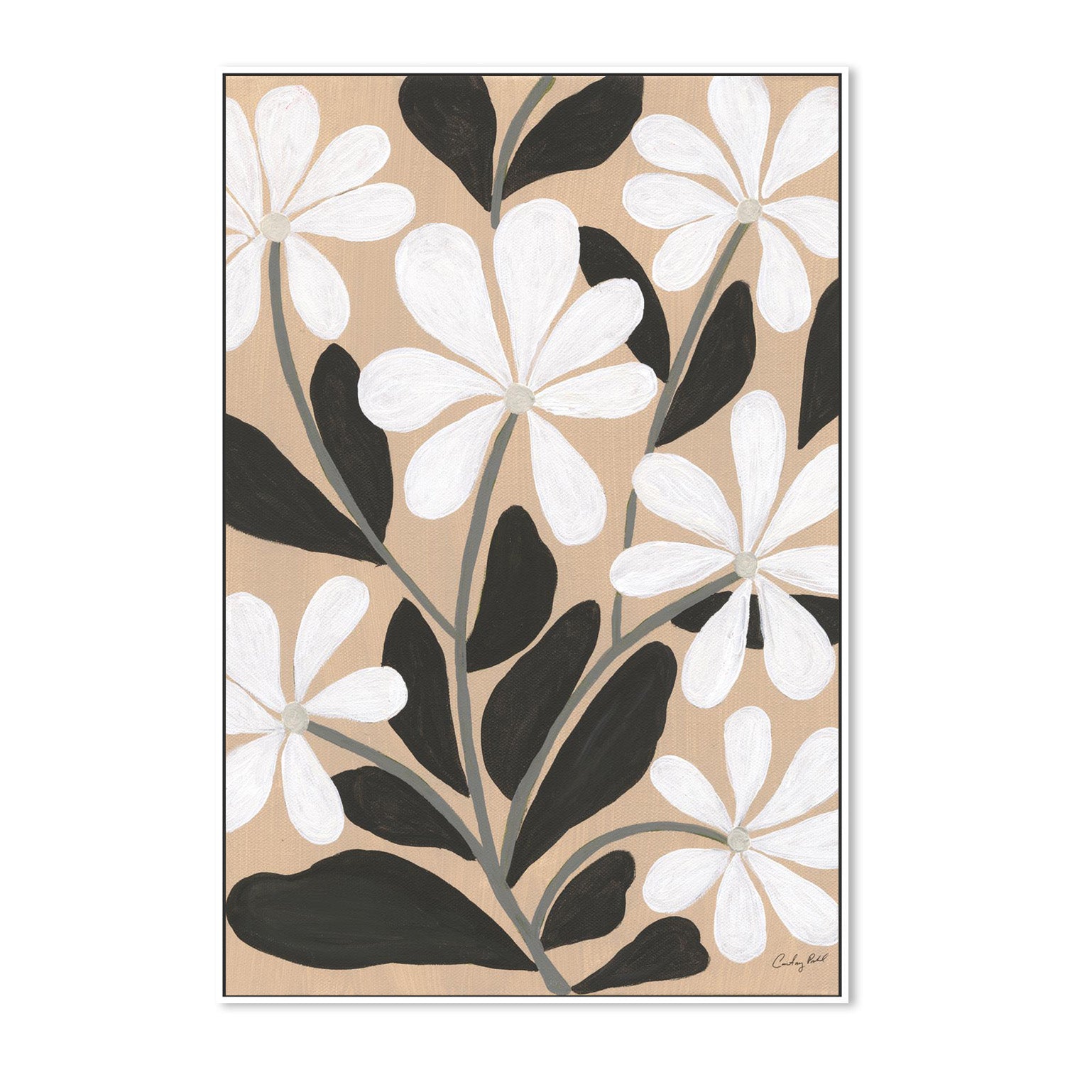 wall-art-print-canvas-poster-framed-Botanical Bliss IV-5
