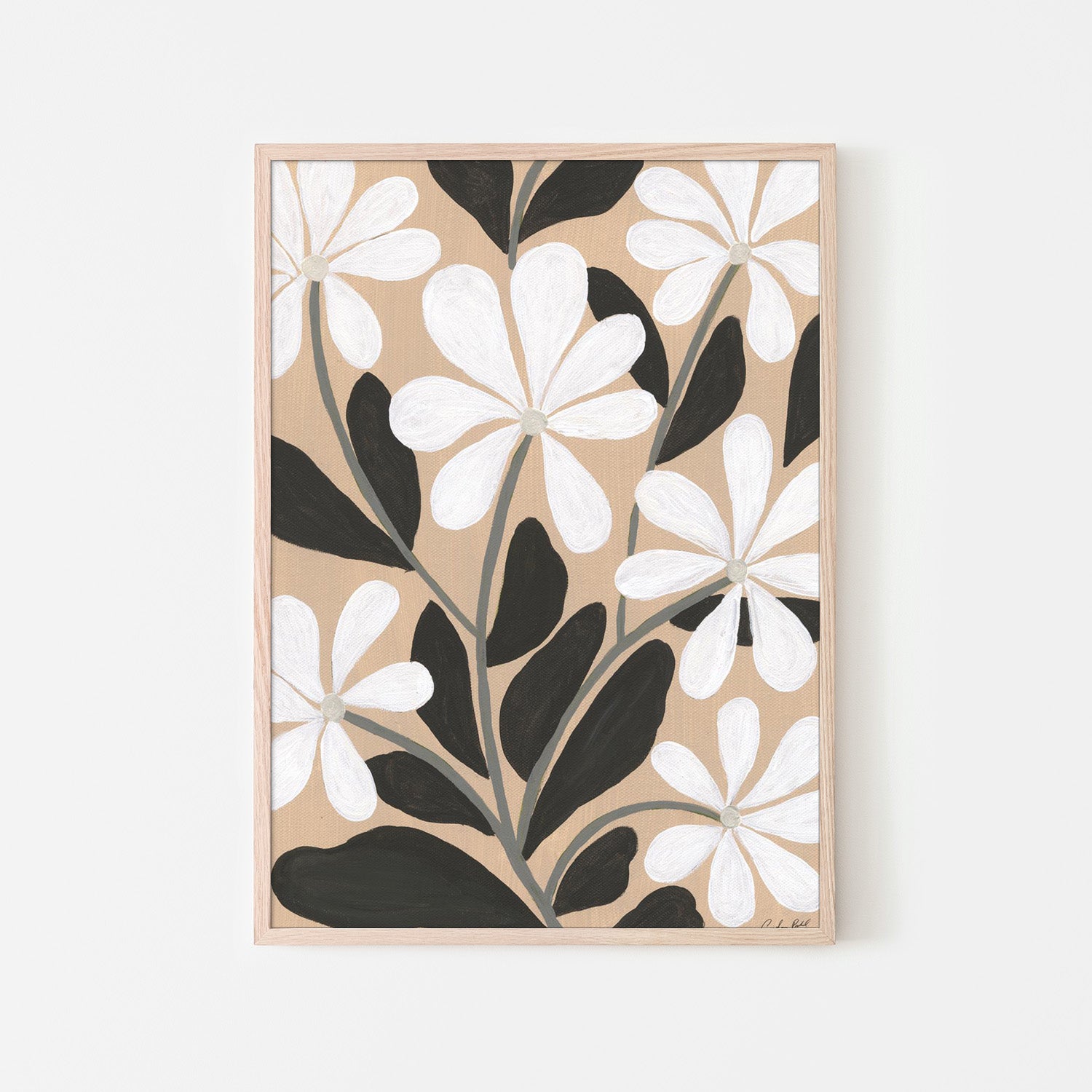 wall-art-print-canvas-poster-framed-Botanical Bliss IV-6