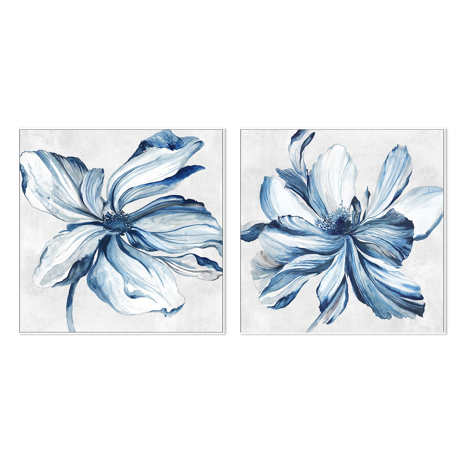 wall-art-print-canvas-poster-framed-Botanical, Style A & B, Set Of 2 , By Asia Jensen-5