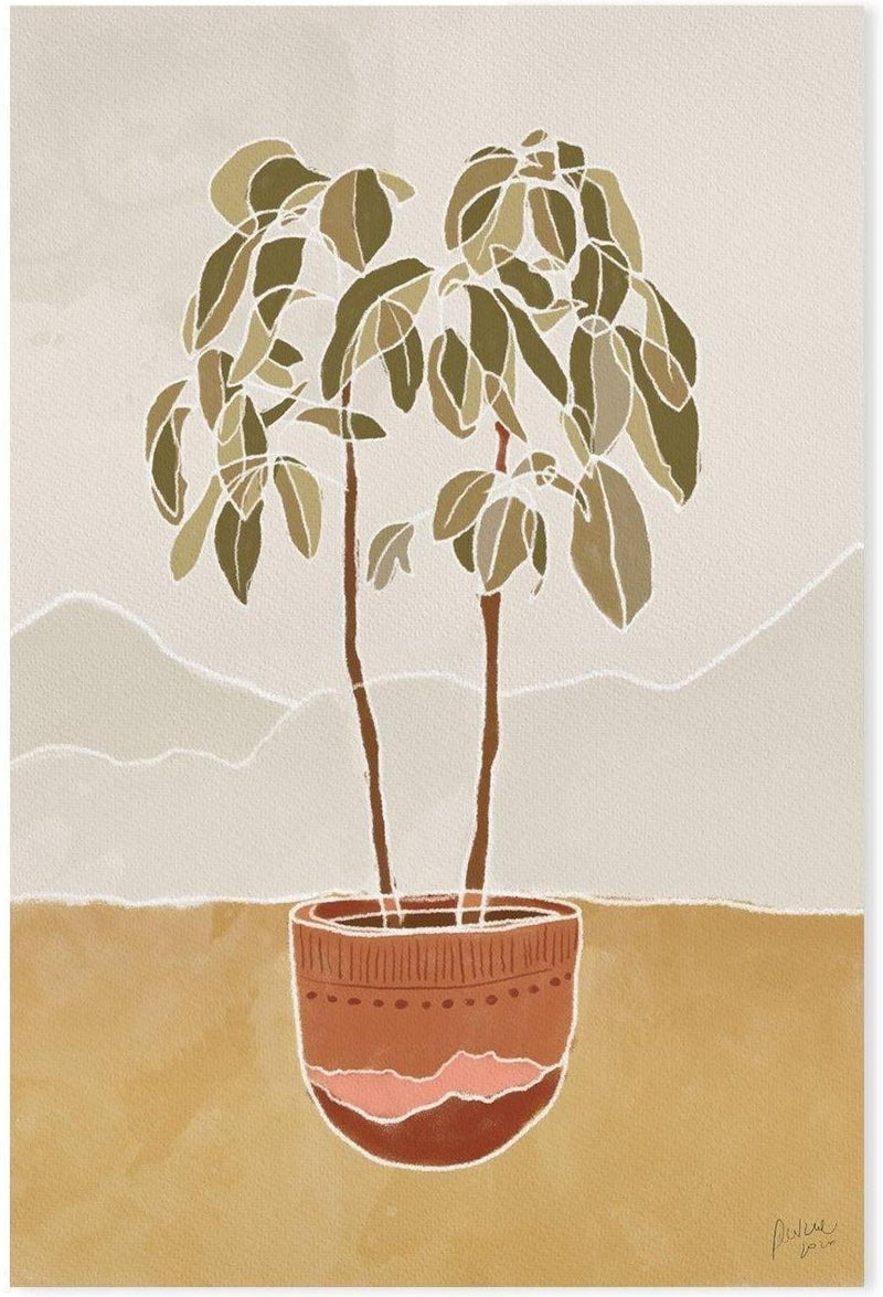 wall-art-print-canvas-poster-framed-Botanics Abstract, Style C-by-Junia Kall-Gioia Wall Art