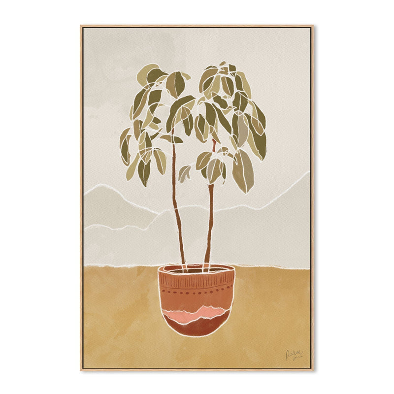 wall-art-print-canvas-poster-framed-Botanics Abstract, Style C-by-Junia Kall-Gioia Wall Art