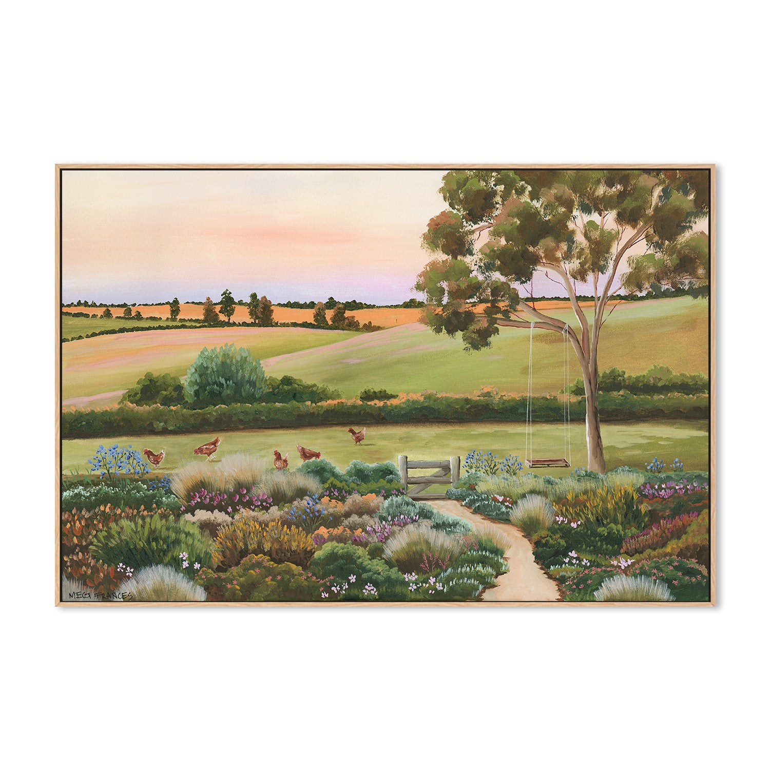 wall-art-print-canvas-poster-framed-Bottom of the Garden-4
